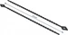 Delock Blitzbinder wiederverwendbar L 150 x B 2,4 mm schwarz 100 Stück