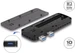 Delock USB 3.2 Gen 2 Gehäuse für PlayStation®5 mit M.2 NVMe Slot