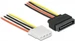 Delock SATA/Molex Adapterkabel, 30cm