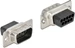 Delock D-Sub 9 Pin Crimp Stecker, Metall, 4 Stück