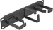 Delock 10? Kabelmanagement Rangierpanel mit 3 Metall Bügeln (2 x horizontal, 1 x vertikal) 1 HE schwarz