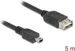 Delock USB 2.0 Kabel USB Typ Mini-B Stecker zu EASY USB Typ-A Buchse 5 m