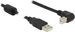 Delock USB2.0-Kabel A-B: 1.5m, schwarz