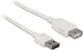 Delock USB2.0-Verlängerungskabel Easy, 5m, weiss
