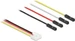 Delock Conversion IOT Grove Kabel 4 Pin Stecker zu 4 x Jumper Buchse 10 cm