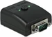 Delock RS-232 Umschalter und Verteiler 1 x Seriell DB9 zu 2 x USB 2.0 Typ-B bidirektional