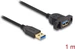 Delock SuperSpeed USB 5 Gbps 1m zum Einbau schwarz
