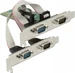 Delock PCIe 4x D-Sub9