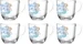 Leonardo Kindertasse Avvenutura 280 ml, 6 Stück, Meer