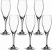Leonardo Sektglas Twenty4 220 ml, 6 Stück, Transparent