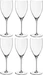 Leonardo Weissweinglas Poesia 350 ml, 6 Stück, Transparent