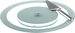 Montana Tortenplatte Bistro mit Tortenmesser, Grau/Transparent