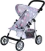 Knorrtoys Puppenbuggy Liba Star Grey Pink
