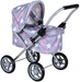 Knorrtoys Puppenwagen Mini Lilli - star grey pink