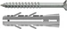 Tox Spreizdübel Barracuda 6x30 mm, inkl. Schraube 12 Stück
