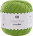 Rico Design Häkel- und Strickgarn Essentials Crochet 50 g, Hellgrün