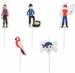 Rico Design Kerze Set Pirat, 5 Stück