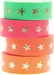 Rico Design Tape Set Neon, Sterne FSC MIX.300484