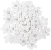 Rico Design Streudeko Kirschblüte 48 Stück, Weiss