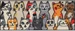 Salonloewe Fussmatte Kitty People 30 cm x 75 cm