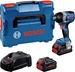 Bosch Professional Bosch Drehschlagschrauber GDS 18V-750 C 2xPC8,0 L-Boxx