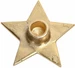 Cocon Kerzenhalter Stern, Gold