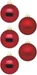 Inge’s Glas Christmas Decor Weihnachtskugel Ochsenblut Ø 4 cm 36 Stück
