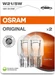 Osram Original Signallampe W21/5W, 12V, Doppelblister
