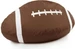 Lumaland Sitzsack Football 300 L, Braun