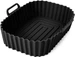 KitchBo Silikonform 20 x 15 x 6.3 cm, Schwarz