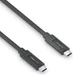 Purelink USB 3.1-Kabel (Gen 1) USB C - USB C 1.5 m Schwarz
