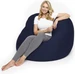 Lumaland Sitzsack Flexi Comfort 380 L, Nachtblau
