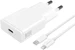 4smarts Netzladegerät PDPlug Slim 20W GaN 1C + USB-C auf Lightning 1,5m, weiss