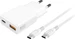4smarts Netzladegerät PDPlug Slim Duos GaN 1C+1A, weiss