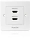 Purelink PureInstall HDMI Wanddose 2-Fach