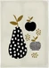 Chic.Mic Geschirrtuch Apples and pear 50 x 70 cm