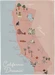 Chic.Mic Geschirrtuch California Dreamin 50 x 70 cm