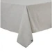 Urbanara Tischdecke Tolosa, 140 cm x 3 m, Hellgrau