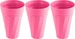 Frats Trinkbecher 300 ml, 3 Stück, Pink