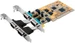 Exsys GmbH 4S Seriell RS-232/422/485 PCI Karte, Surge Protection & Optical Isolation (FTDI Chip-Set)