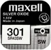 Maxell Knopfzelle SR43SW 10 Stück