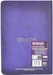 Bluesky Notizbuch Wednesday - Nightshade A5 liniert, mehrfarbig Hardcover 80 Seiten