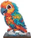 Craft Buddy Jungle Papagei, Crystal Art Buddy, ca. 11x8cm
