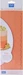 PME Streichpalette Falten 25.5 cm, Orange
