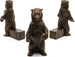 Jardinopia Pflanzentopffüsse Potty Feet Grizzlybär, 3er Set