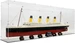 iDisplayit Acryl-Display für LEGO® 10294 Titanic (Mit schwarzem Boden)