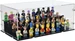 iDisplayit Acryl-Display für 40 LEGO®-Minifigur (mit schwarzem Boden und Noppen)