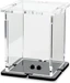 iDisplayit Acryl-Display für 1 LEGO®-Minifigur (mit schwarzem Boden und 2 Noppen)