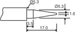 Velleman Spare Bit Tip 1 For Vtssc10N-20N-30N