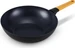 Brabantia Wok Tasty+ 30 cm, Schwarz/ Honey Yellow